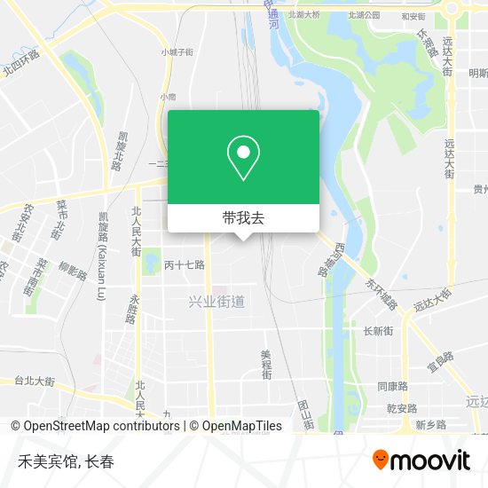 禾美宾馆地图
