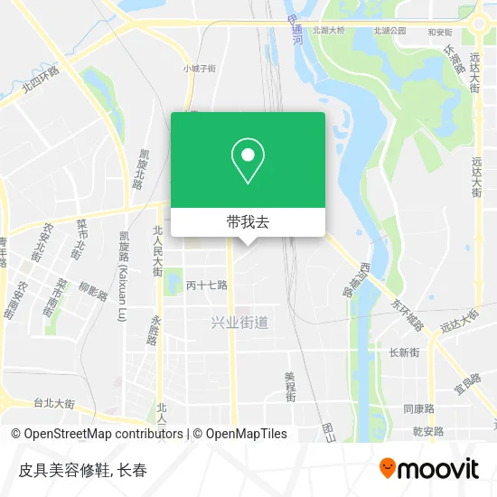 皮具美容修鞋地图