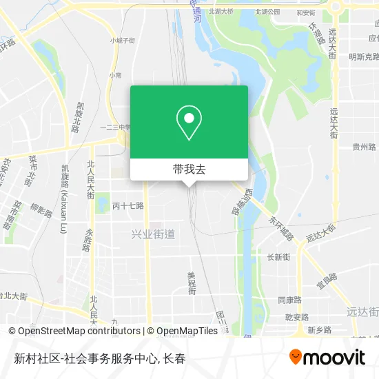 新村社区-社会事务服务中心地图