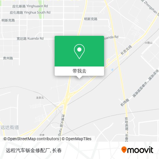 远程汽车钣金修配厂地图