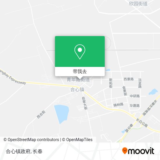 合心镇政府地图