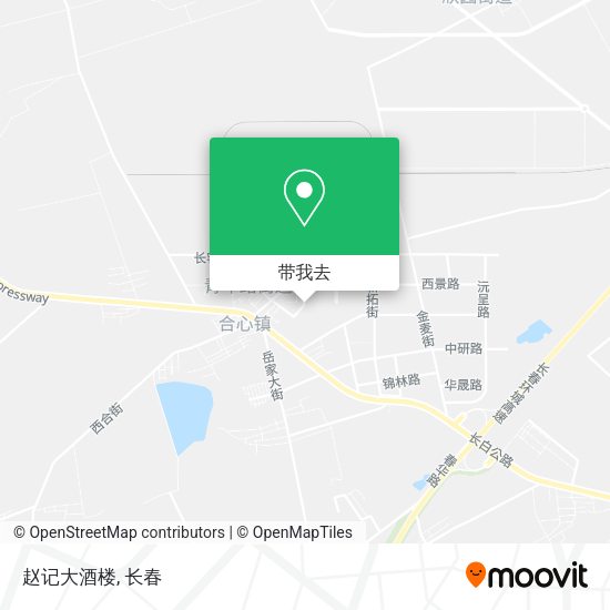 赵记大酒楼地图