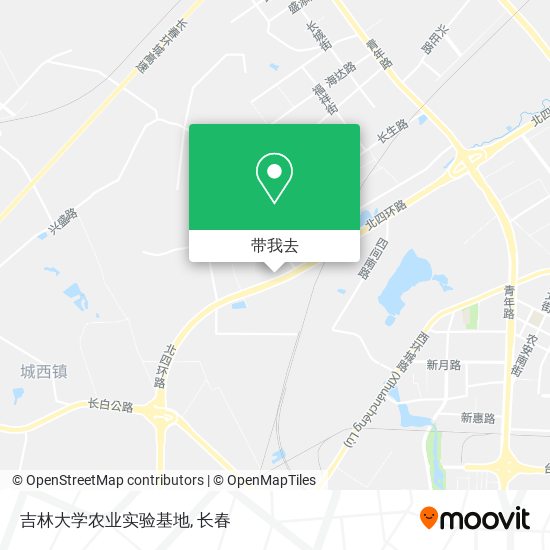 吉林大学农业实验基地地图