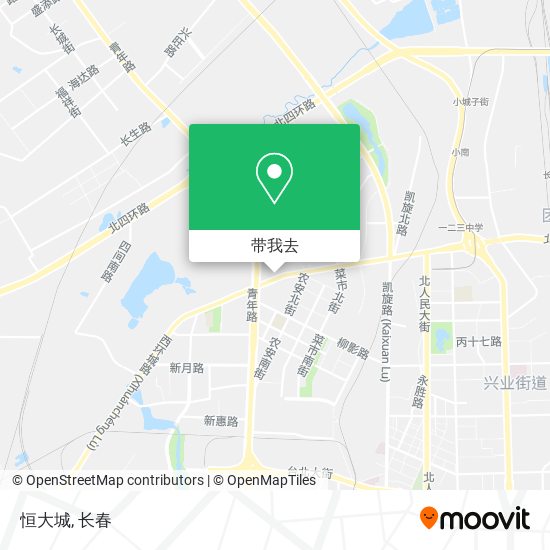 恒大城地图