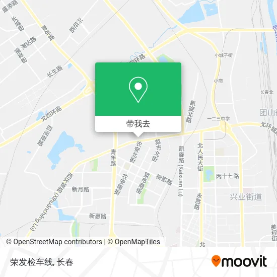 荣发检车线地图