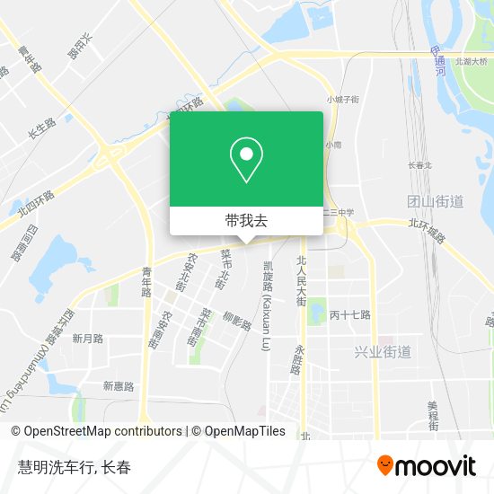 慧明洗车行地图