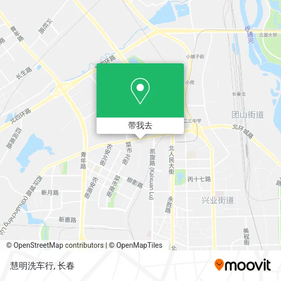慧明洗车行地图