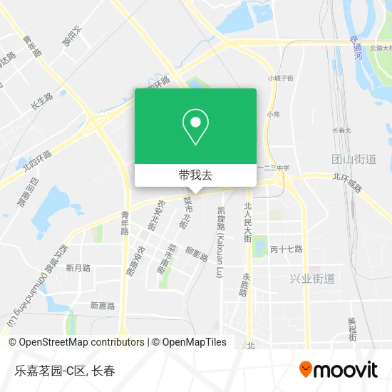 乐嘉茗园-C区地图