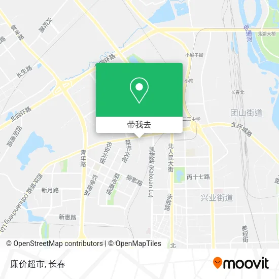 廉价超市地图
