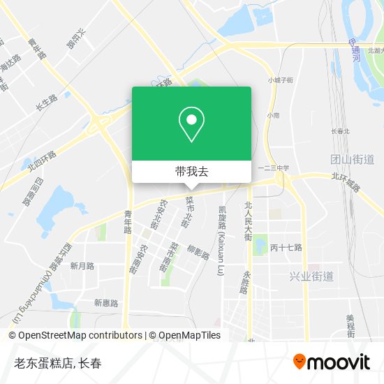老东蛋糕店地图