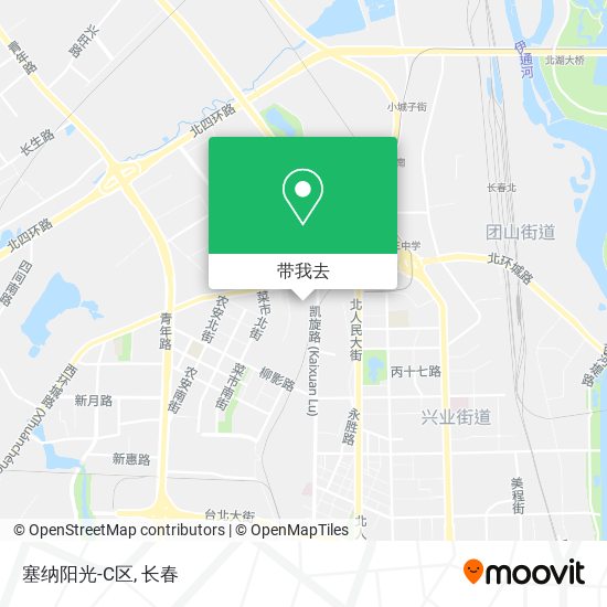 塞纳阳光-C区地图