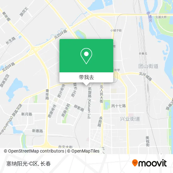 塞纳阳光-C区地图
