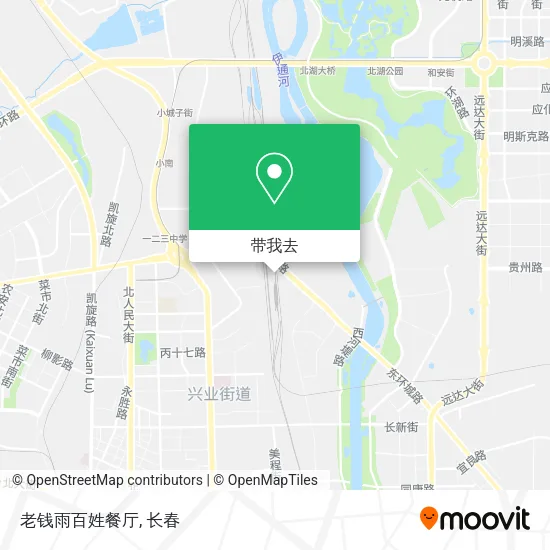 老钱雨百姓餐厅地图