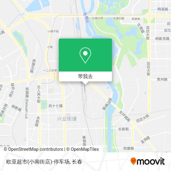 欧亚超市(小南街店)-停车场地图