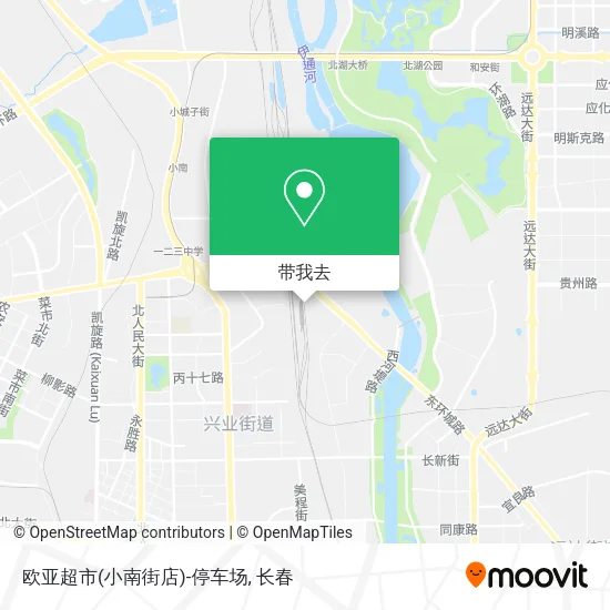 欧亚超市(小南街店)-停车场地图