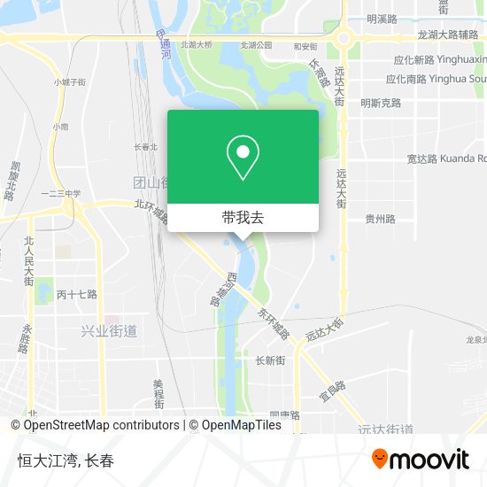恒大江湾地图