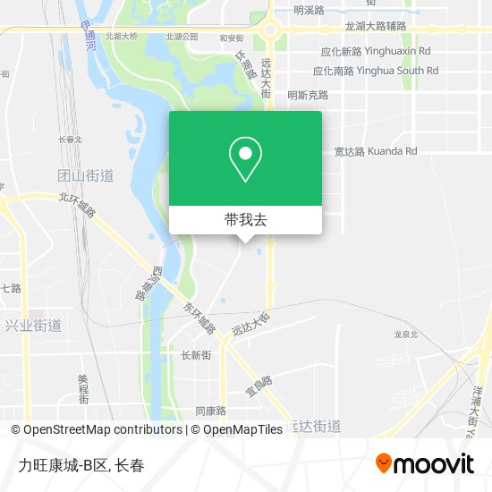 力旺康城-B区地图