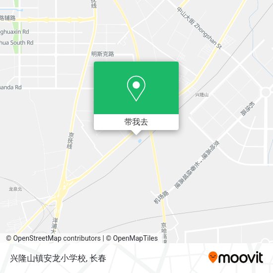 兴隆山镇安龙小学校地图