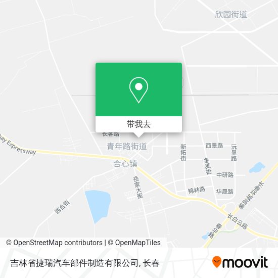 吉林省捷瑞汽车部件制造有限公司地图