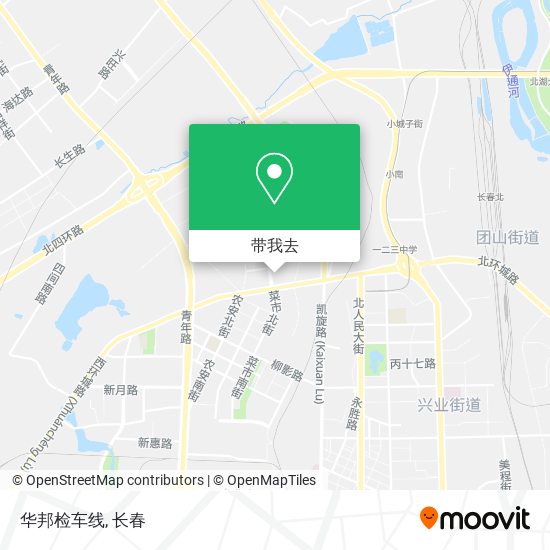 华邦检车线地图