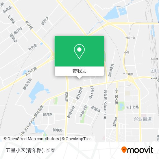 五星小区(青年路)地图