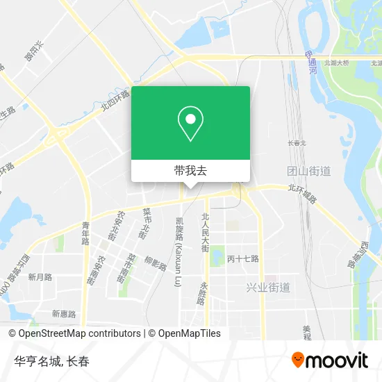 华亨名城地图