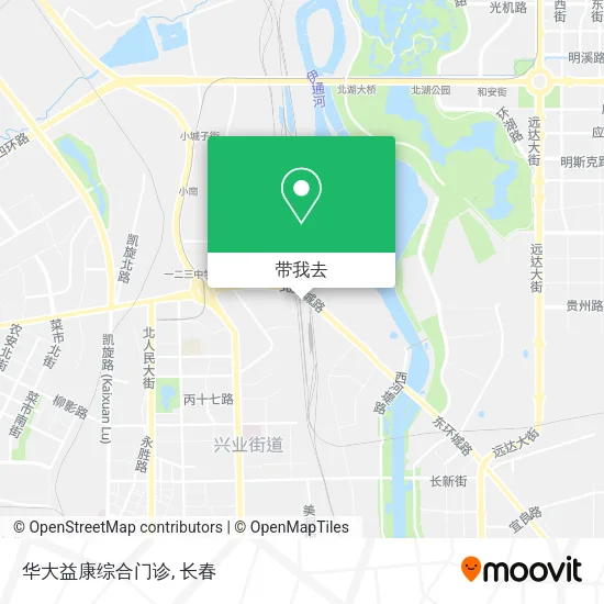 华大益康综合门诊地图