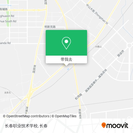 长春职业技术学校地图