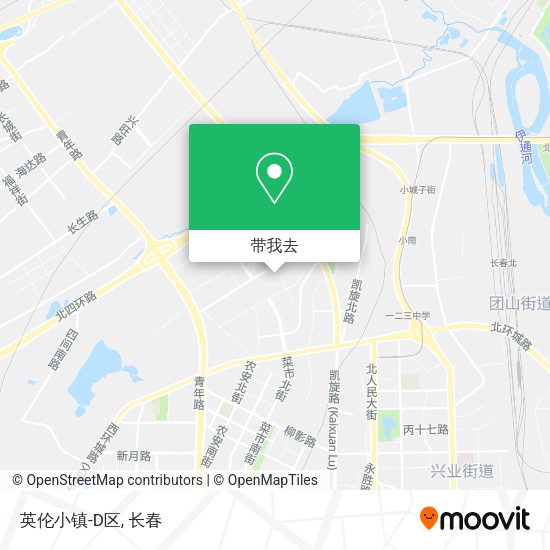 英伦小镇-D区地图