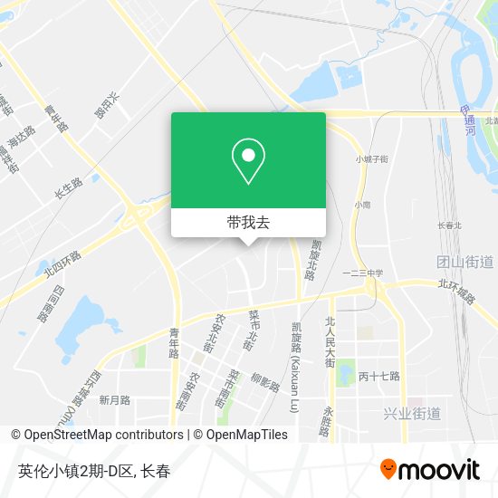英伦小镇2期-D区地图