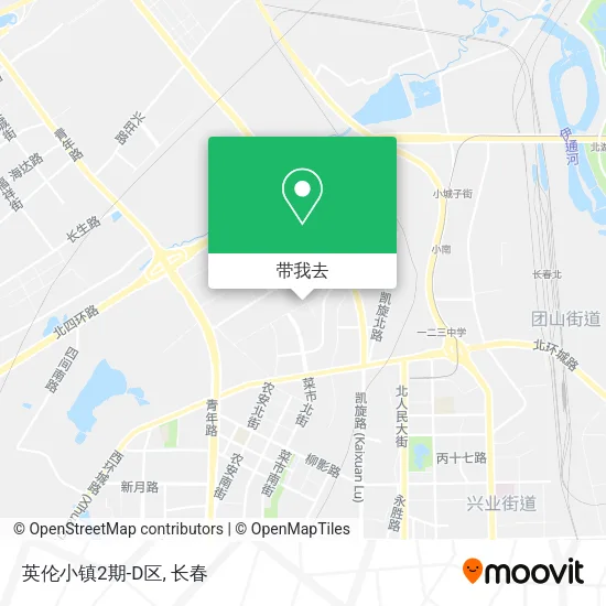 英伦小镇2期-D区地图