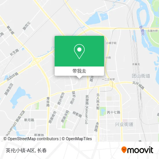 英伦小镇-A区地图