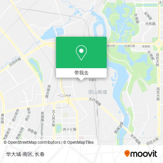 华大城-南区地图