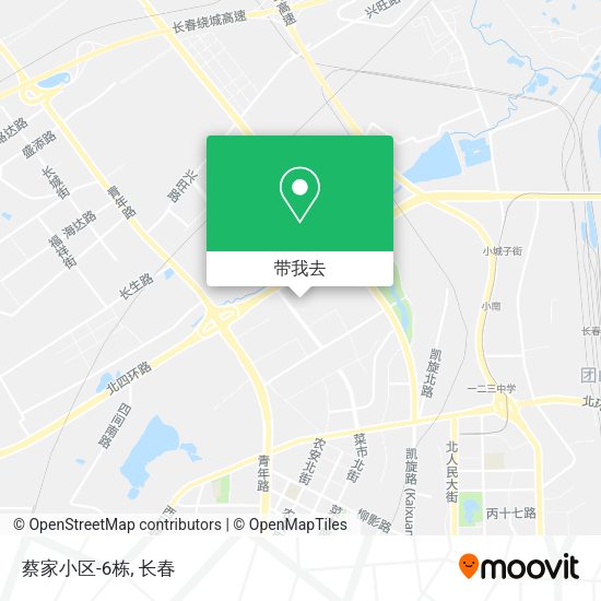 蔡家小区-6栋地图