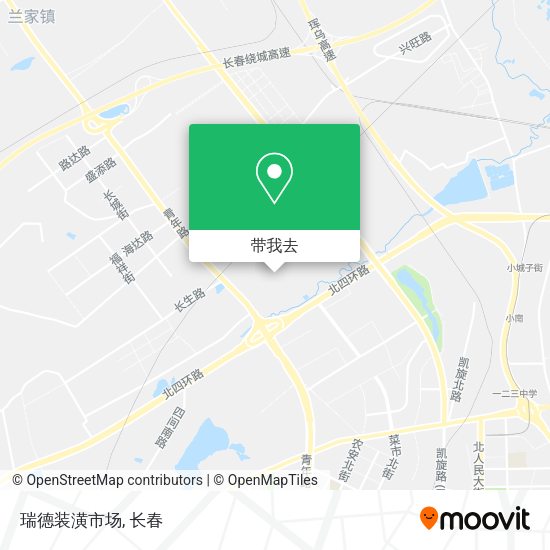 瑞德装潢市场地图