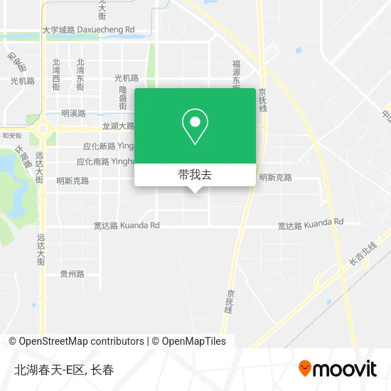 北湖春天-E区地图