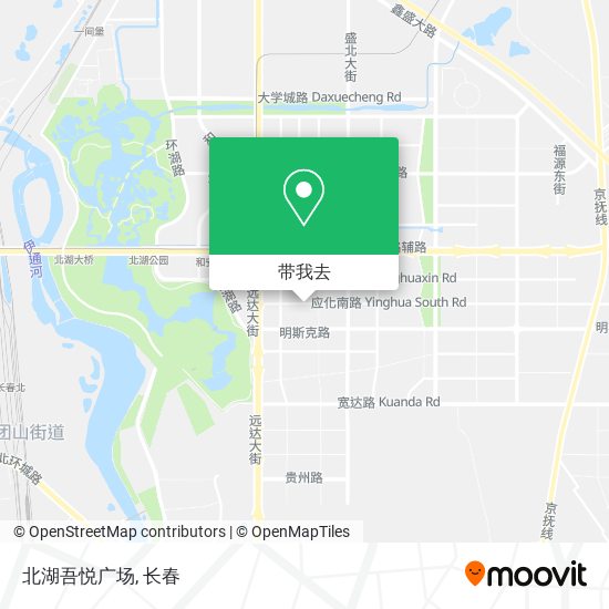 北湖吾悦广场地图