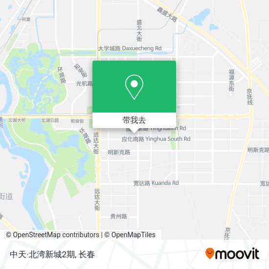 中天·北湾新城2期地图
