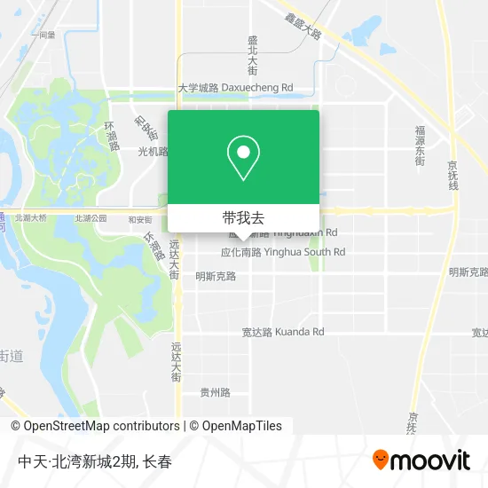 中天·北湾新城2期地图