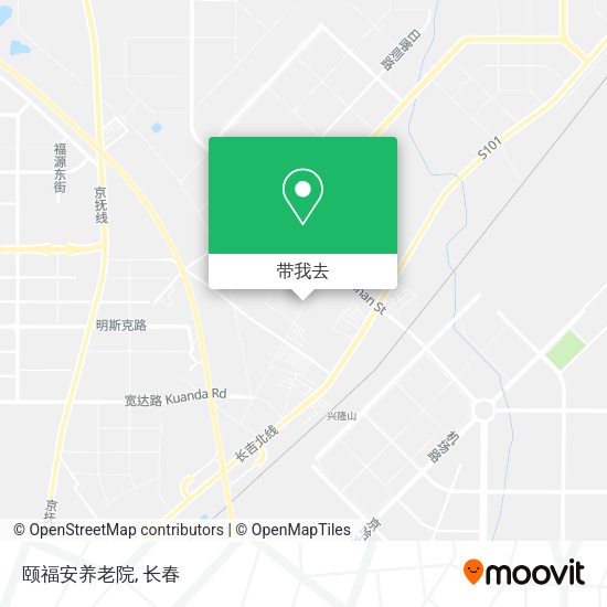 颐福安养老院地图