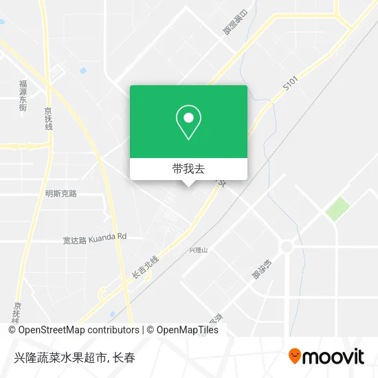 兴隆蔬菜水果超市地图