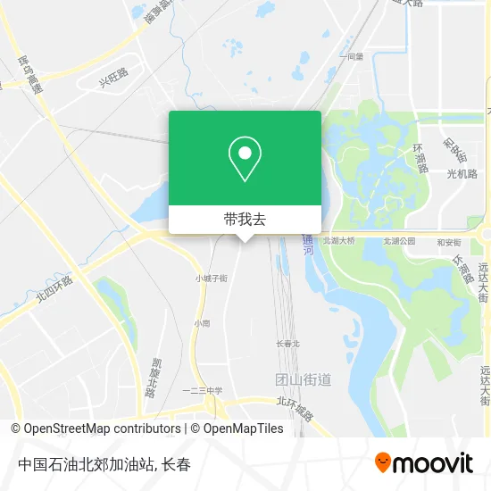 中国石油北郊加油站地图