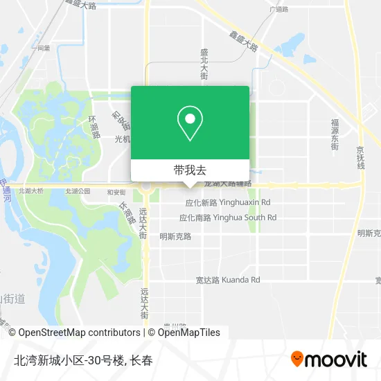 北湾新城小区-30号楼地图