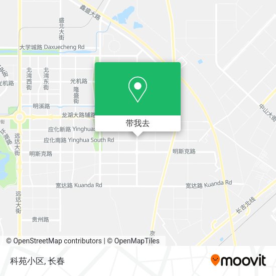 科苑小区地图
