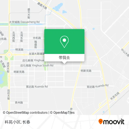 科苑小区地图