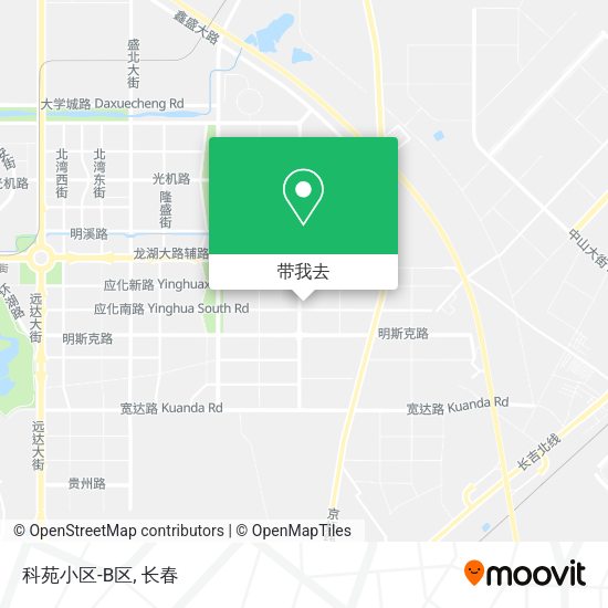 科苑小区-B区地图