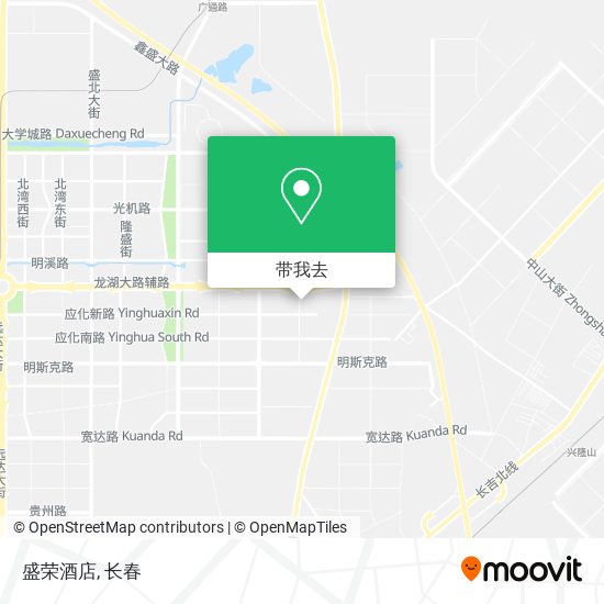 盛荣酒店地图