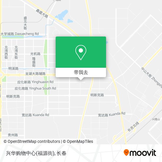 兴华购物中心(福源街)地图