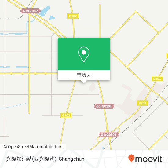兴隆加油站(西兴隆沟)地图