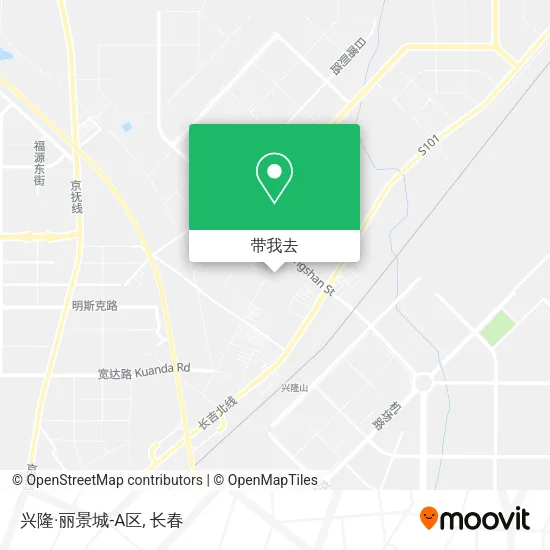 兴隆·丽景城-A区地图
